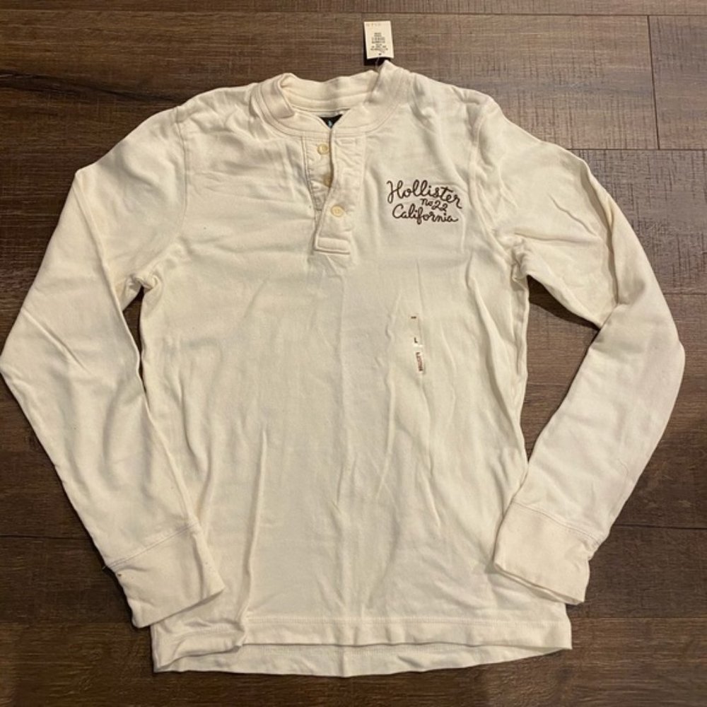 Hollister | Men’s Long Sleeve Henley